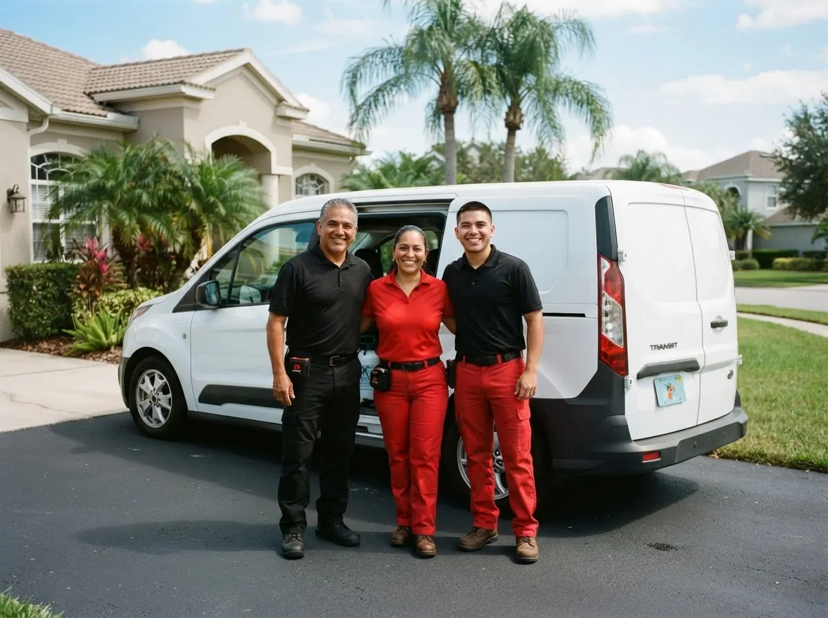 The Copper Kettle Pest Control team, pest control service in Kissimmee, FL